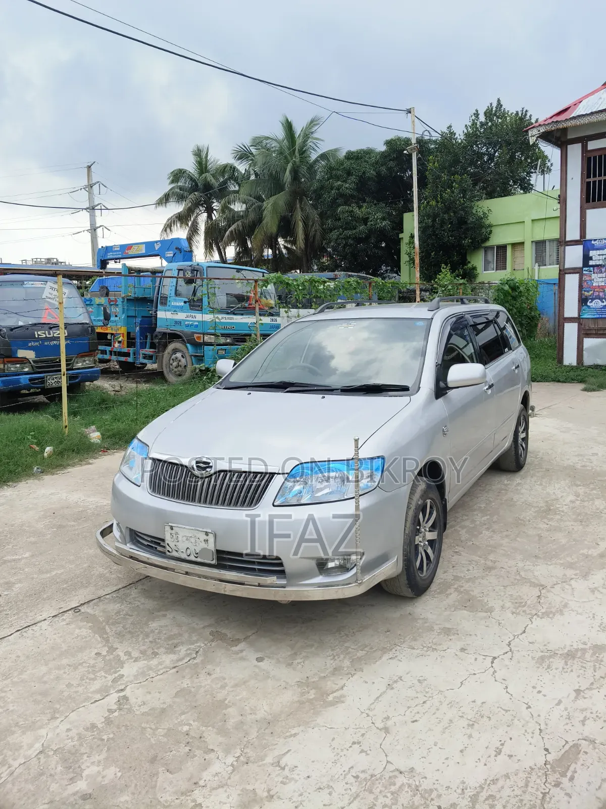 Toyota Corolla Fielder 2005 Silver