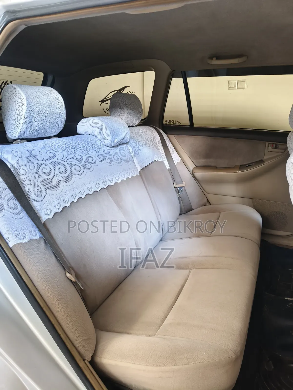 Toyota Corolla Fielder 2005 Silver