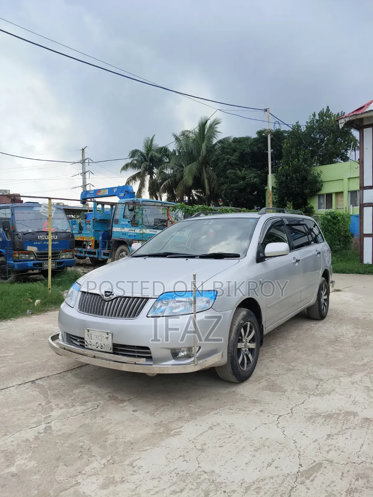 Toyota Corolla Fielder 2005 Silver