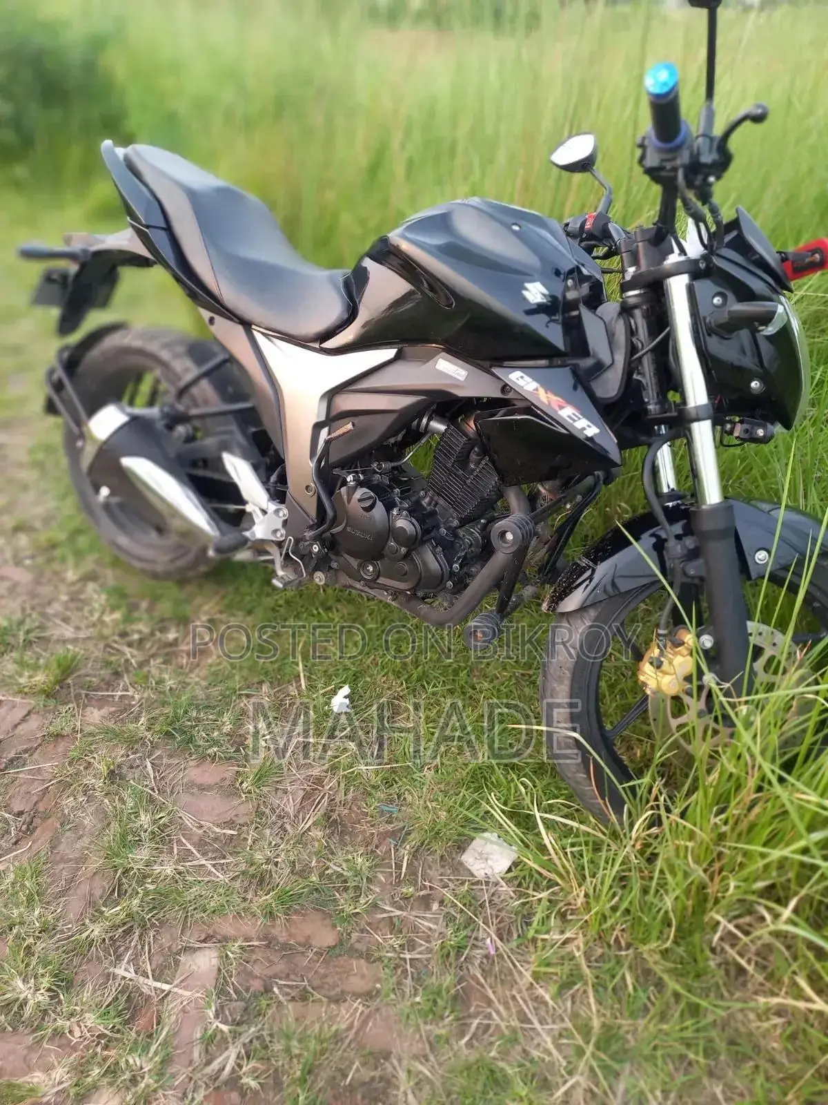 Suzuki Gixxer Monotone 2024 Black