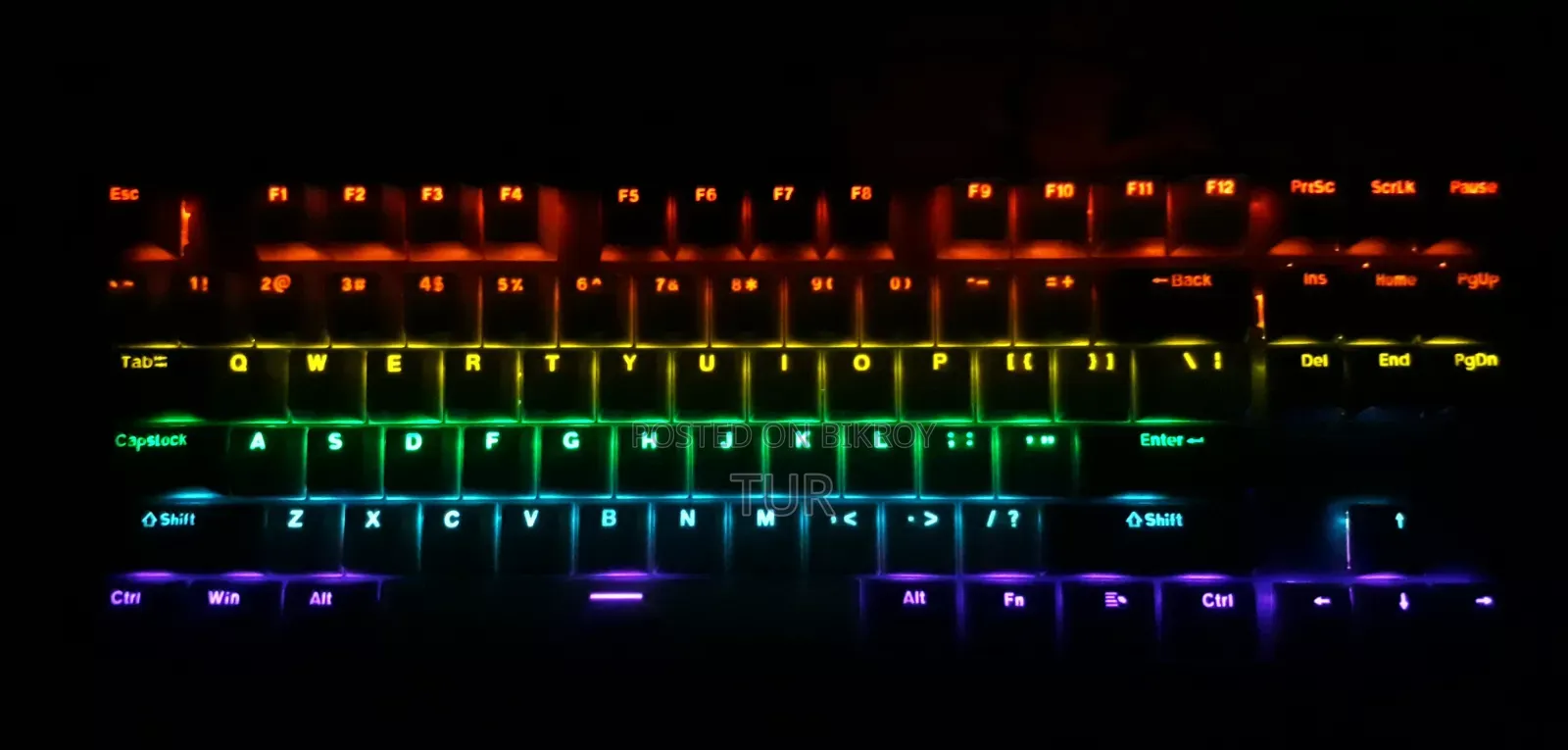 Pc Power K87 Rgb Wired Hot Swap Mechanical Gaming Keyboard