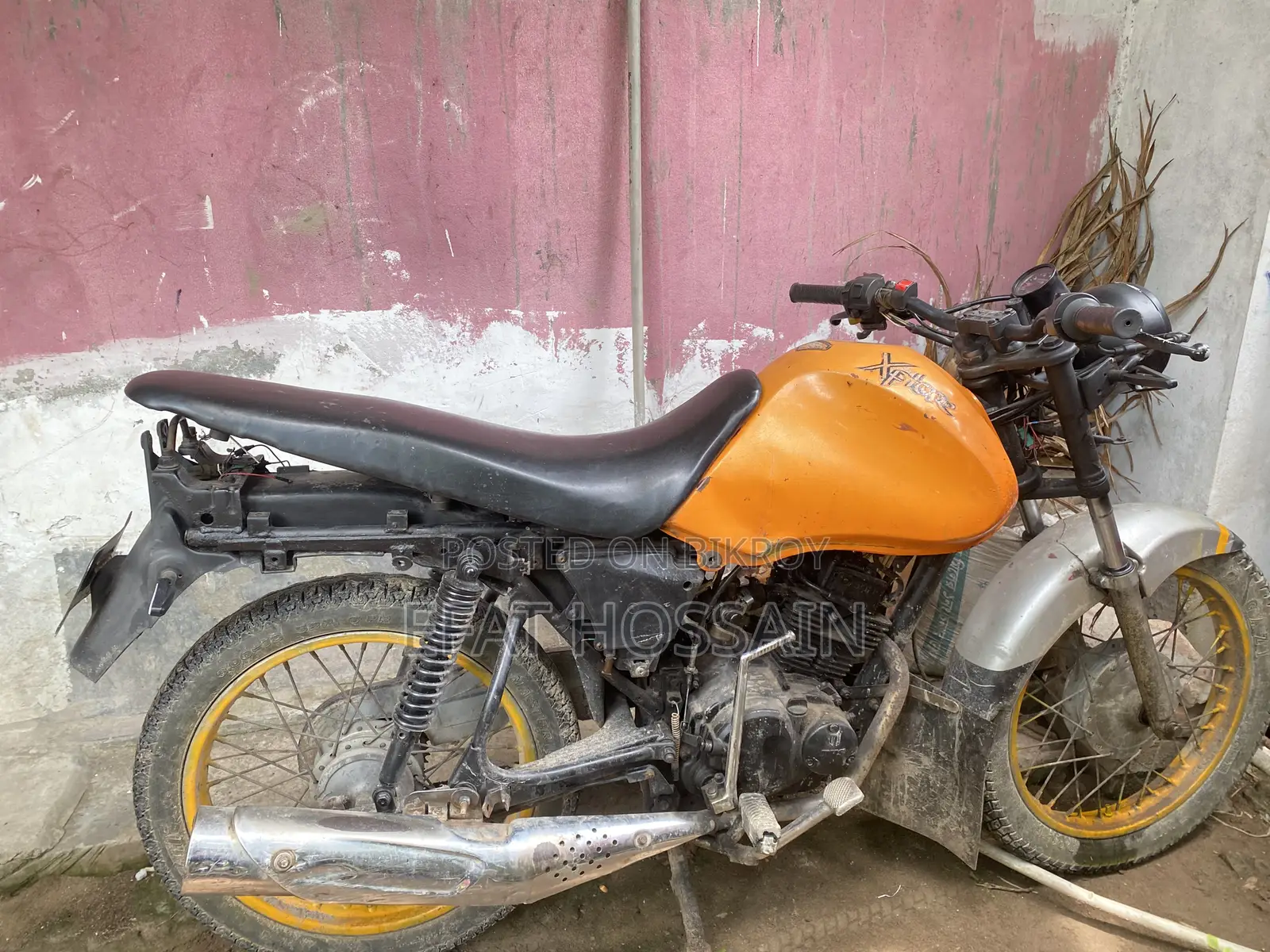 TVS Raider 125 2025 Orange