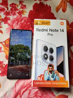 New Xiaomi Redmi Note 14 Pro 256 GB Black