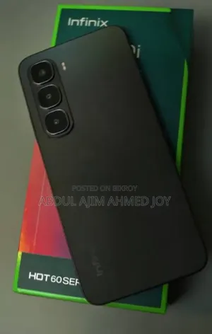 New Infinix Hot 60i 128 GB Black