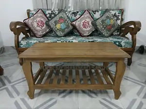 Chittagong Teak Wood Sofa Set