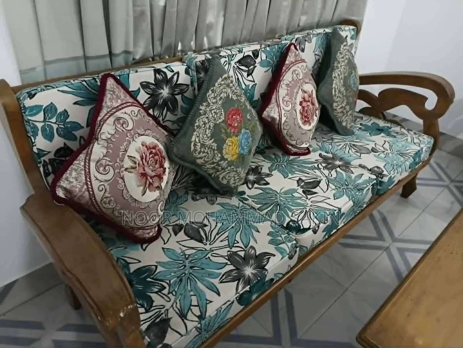 Chittagong Teak Wood Sofa Set