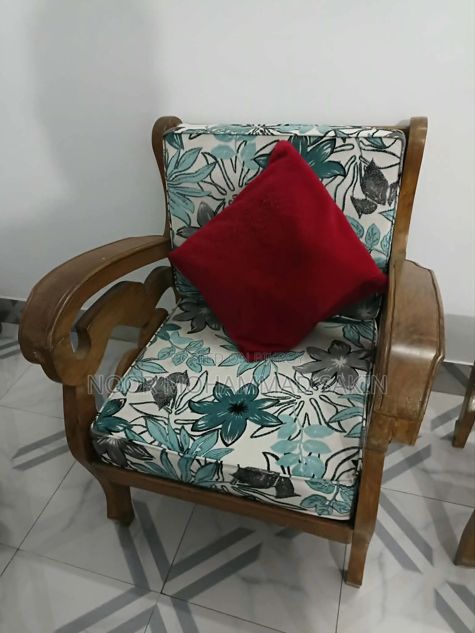 Chittagong Teak Wood Sofa Set