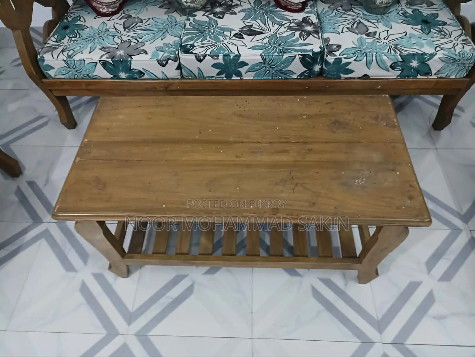 Chittagong Teak Wood Sofa Set