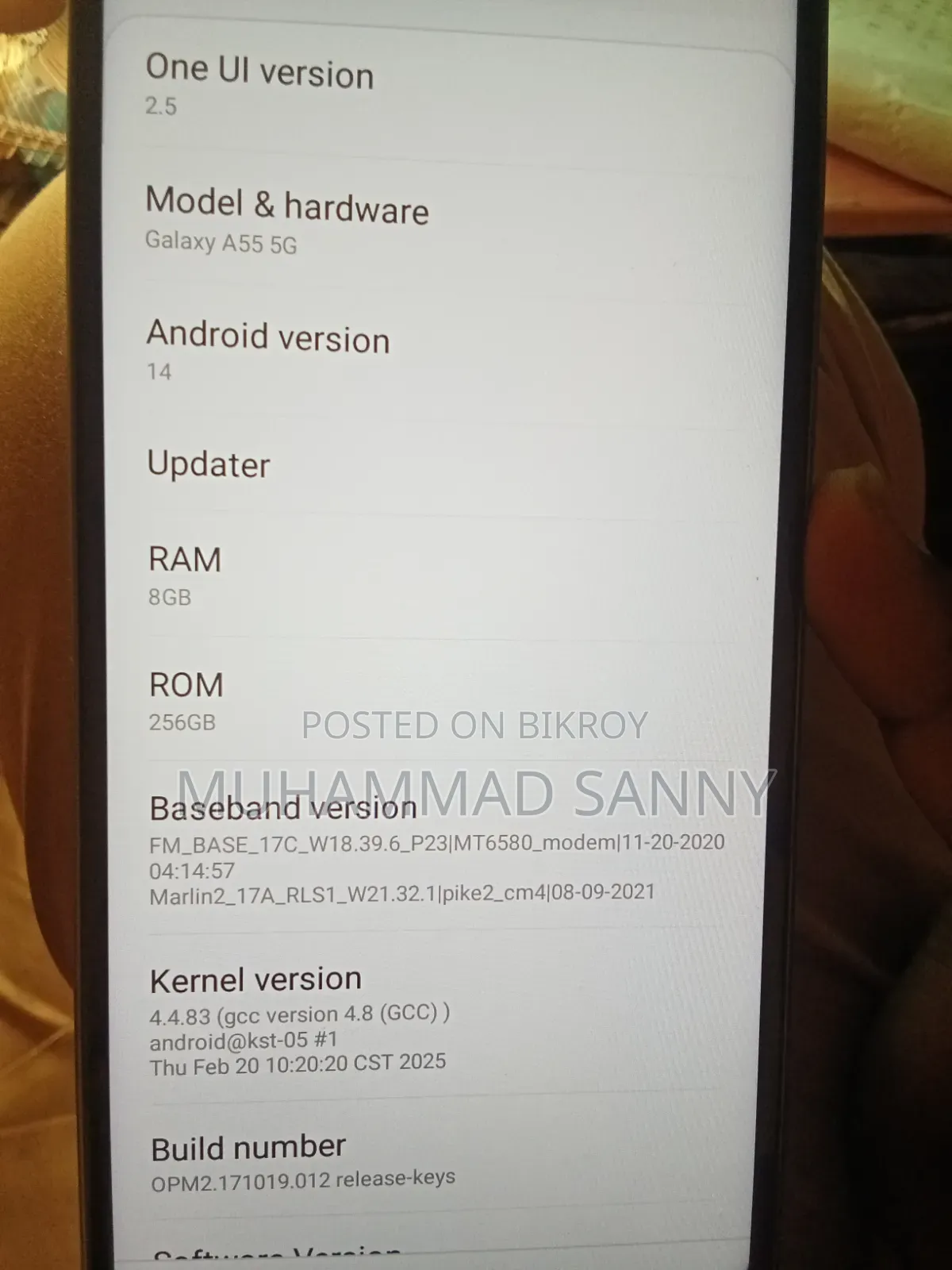 New Samsung Galaxy A55 256 GB Green