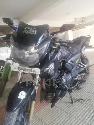TVS Apache RTR 160 2V ২০১৭ কালো