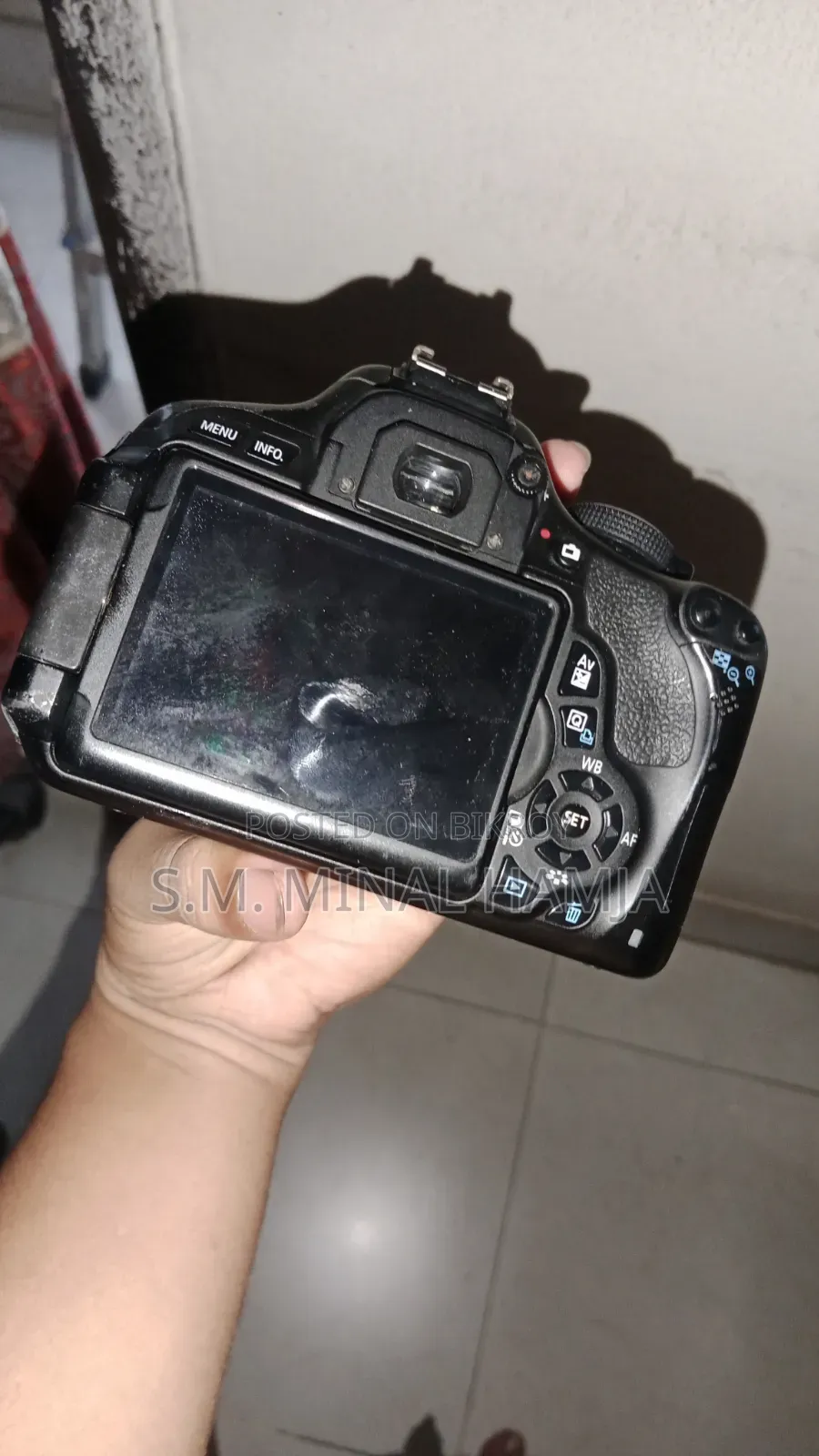 Canon 600d Only Body