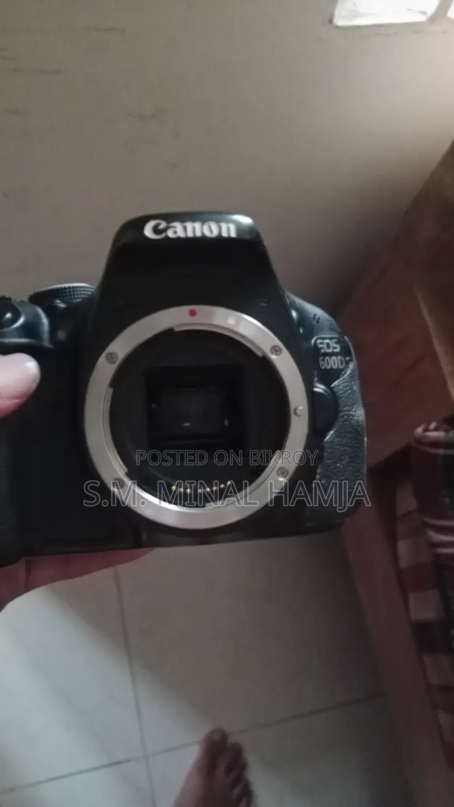 Canon 600d Only Body