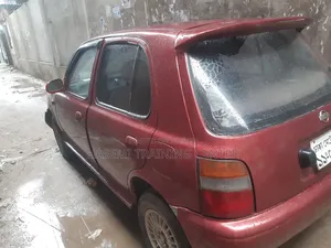 Nissan March 1992 Maroon