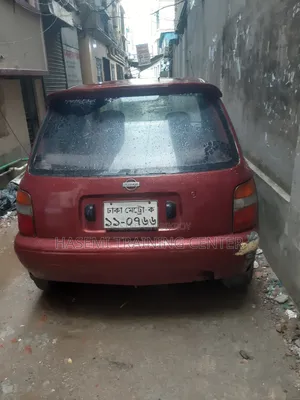 Nissan March 1992 Maroon