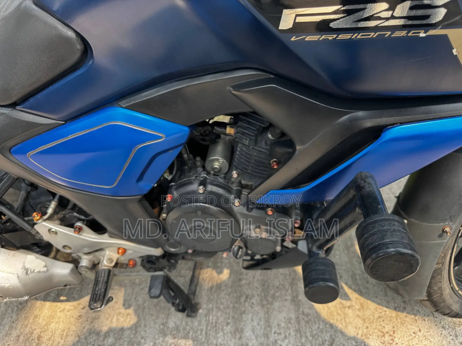 Yamaha FZS V3 2021 Blue