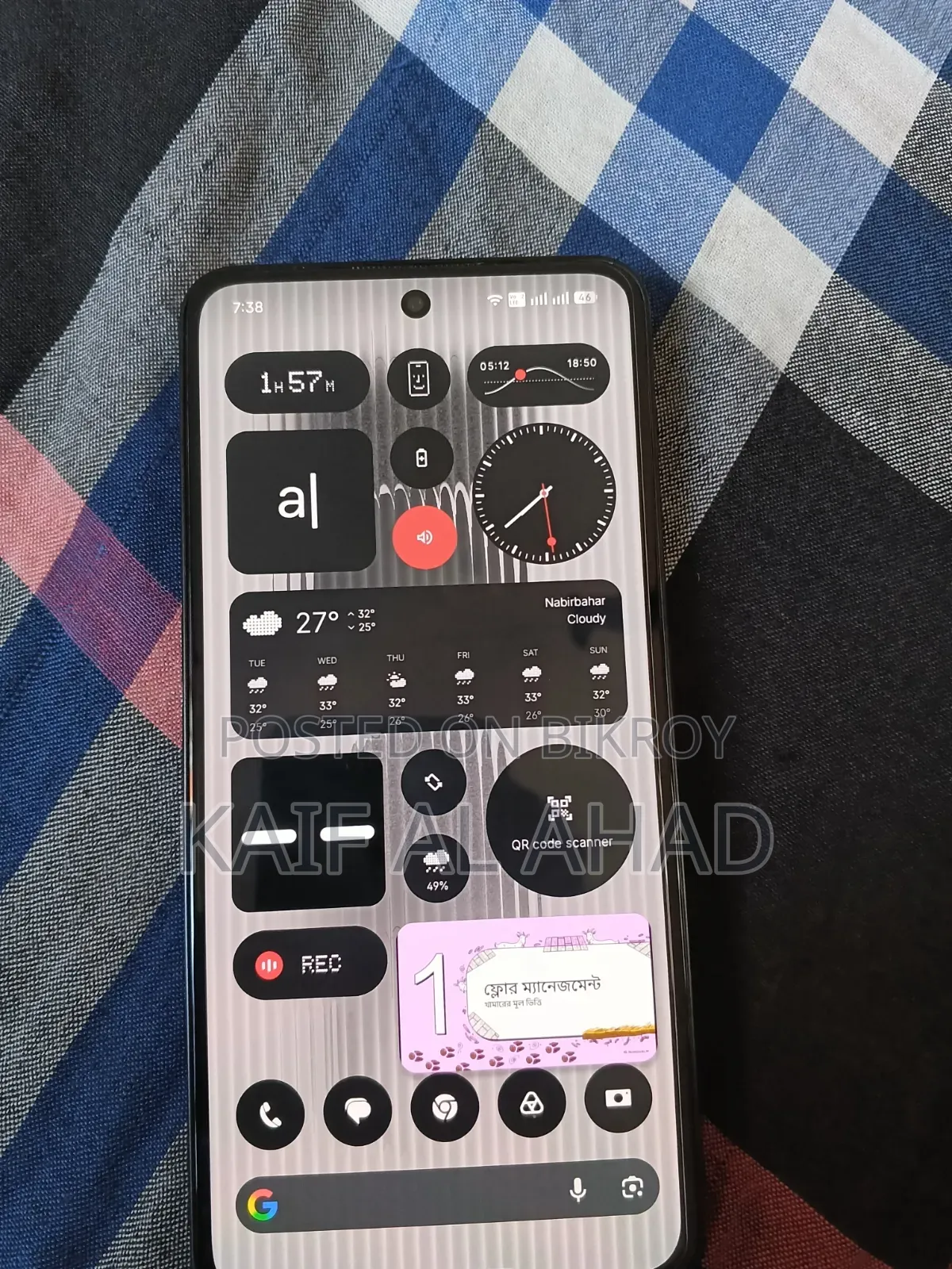 Nothing Phone 3a Pro 256 GB Black