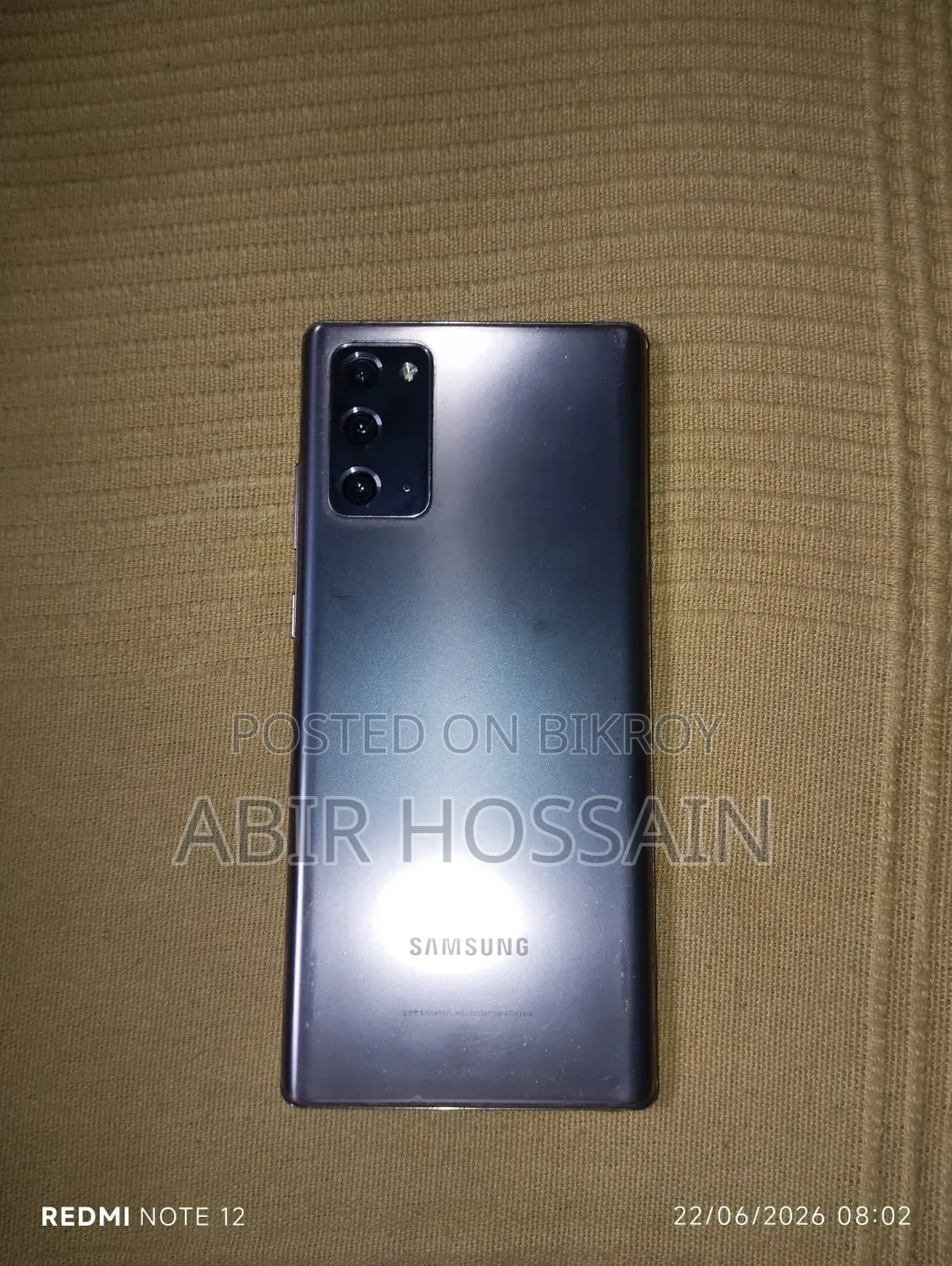 Samsung Galaxy Note 20 5G 128 GB Bronze