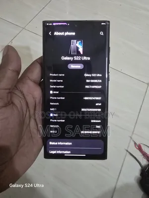 Samsung Galaxy S22 Ultra 256 GB Black
