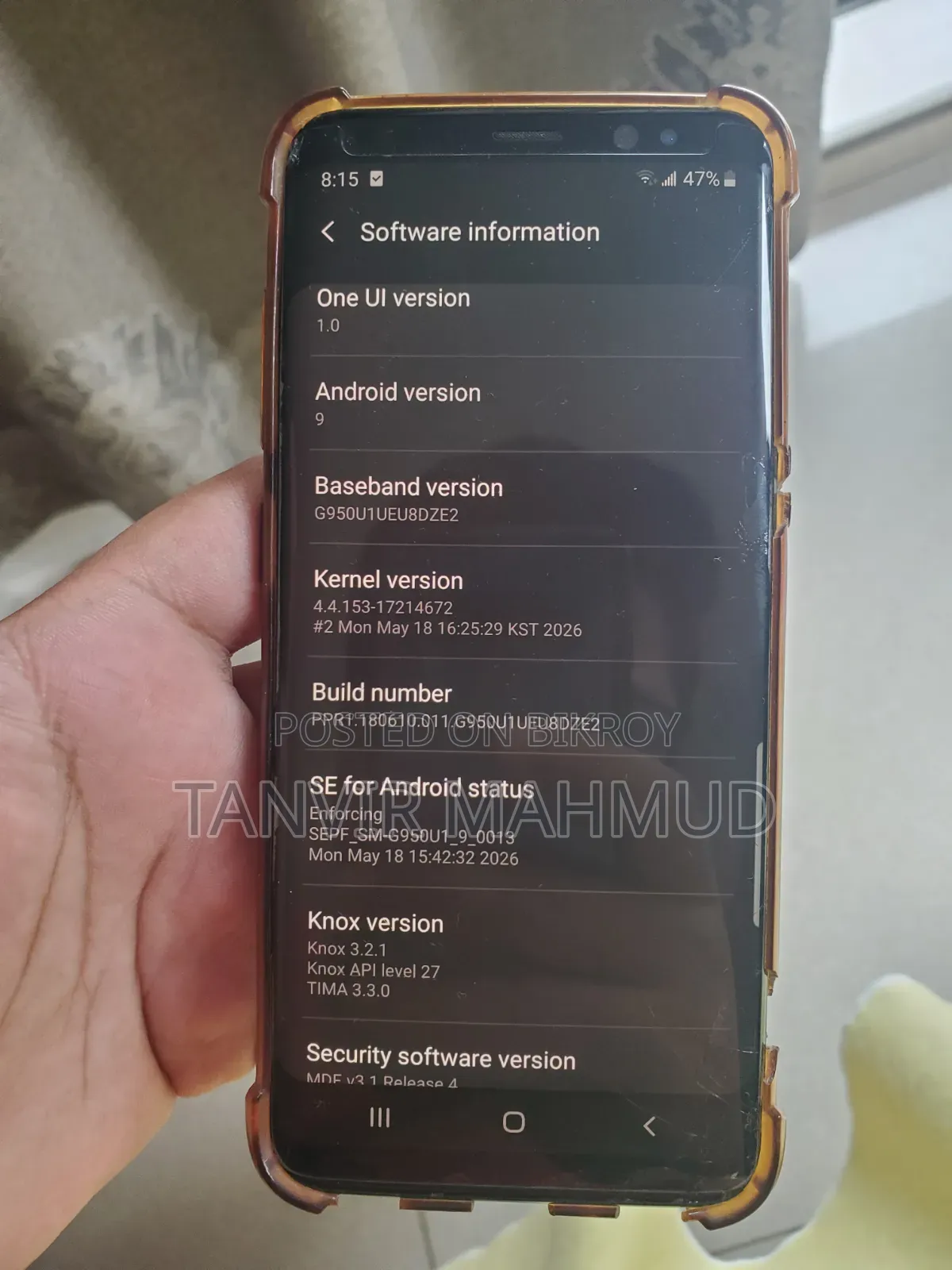 Samsung Galaxy S8 64 GB Black