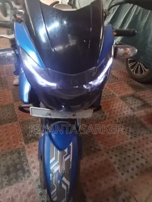 TVS Apache RTR 160 2v Refresh X-connect 2018 Blue