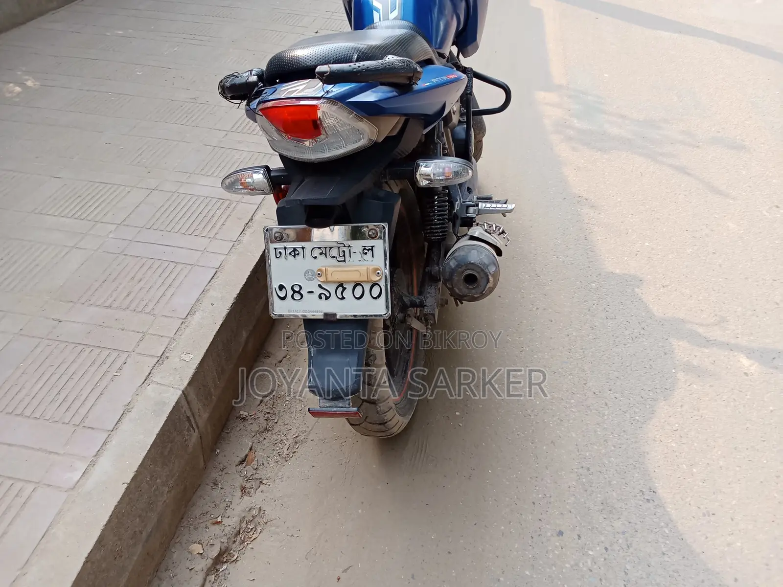 TVS Apache RTR 160 2v Refresh X-connect 2018 Blue