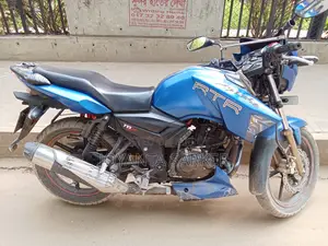 TVS Apache RTR 160 2v Refresh X-connect 2018 Blue