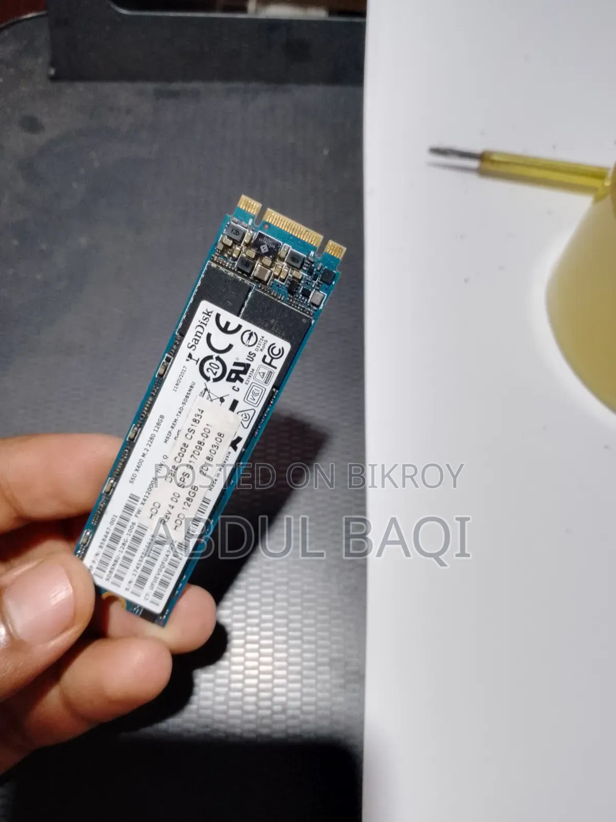 SSD 128 GB Used