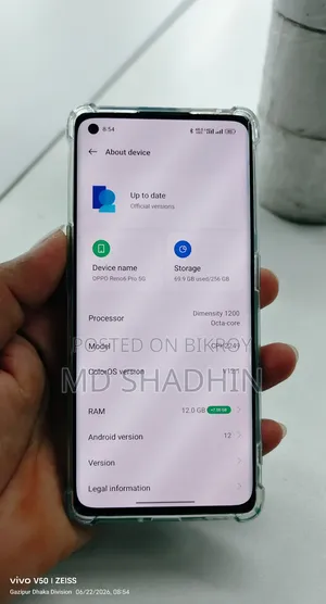 Oppo Reno6 Pro 5G 256 GB Blue