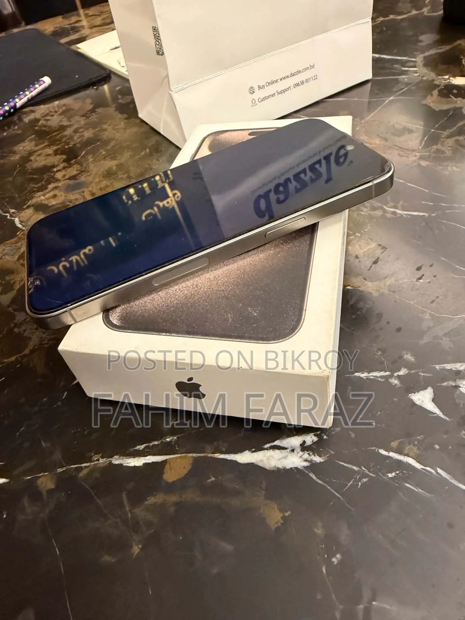 Apple iPhone 15 Pro Max 256 GB Silver