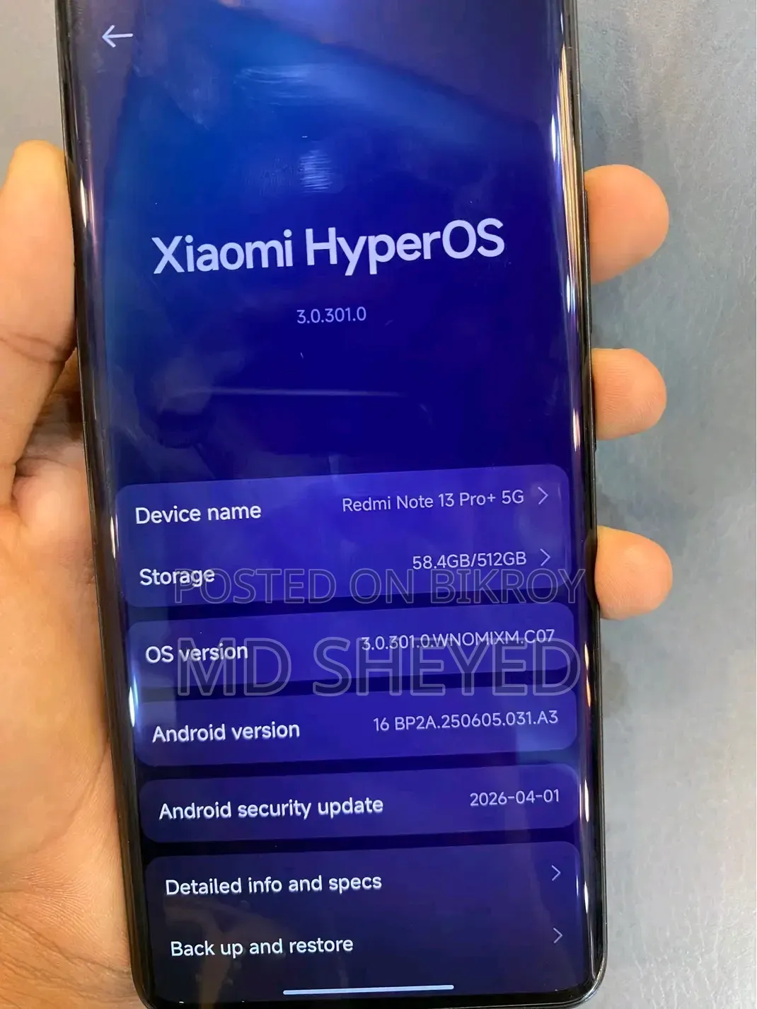 Xiaomi Redmi Note 13 Pro 5G 512 GB Black