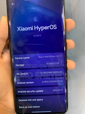 Xiaomi Redmi Note 13 Pro 5G 512 GB Black
