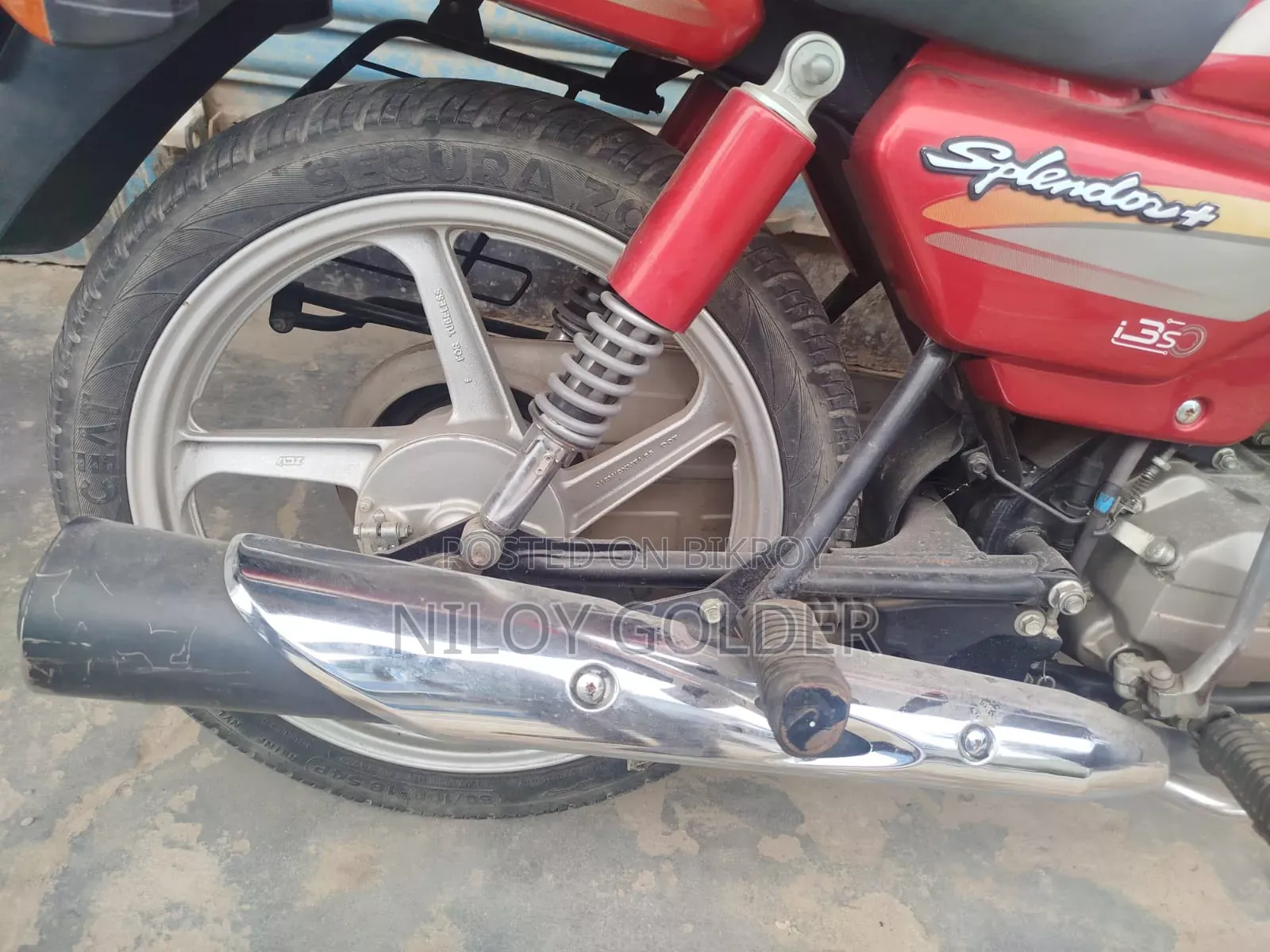 Hero Splendor Plus I3s IBS 2023 Red