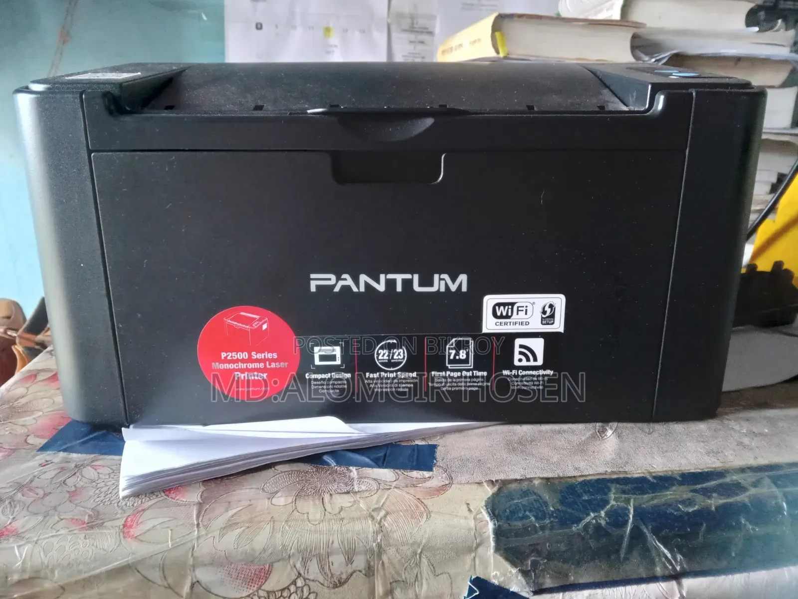 Pantum Mobile to Printer Wifi