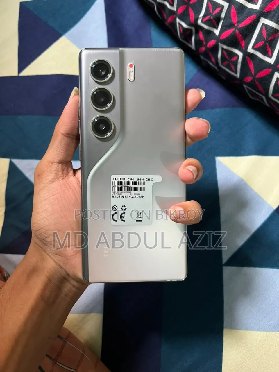 Tecno Camon 40 Pro 5G 256 GB Gray