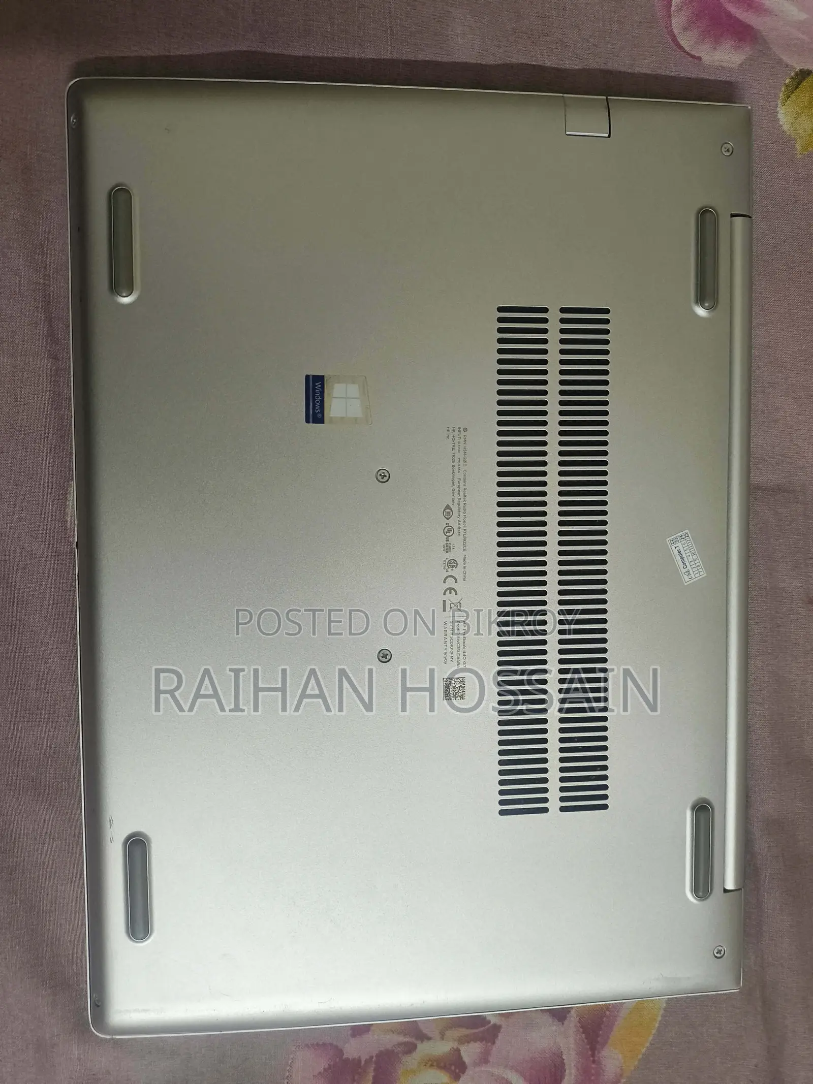 Laptop HP ProBook 440 G7 16GB Intel Core I5 HDD 512GB