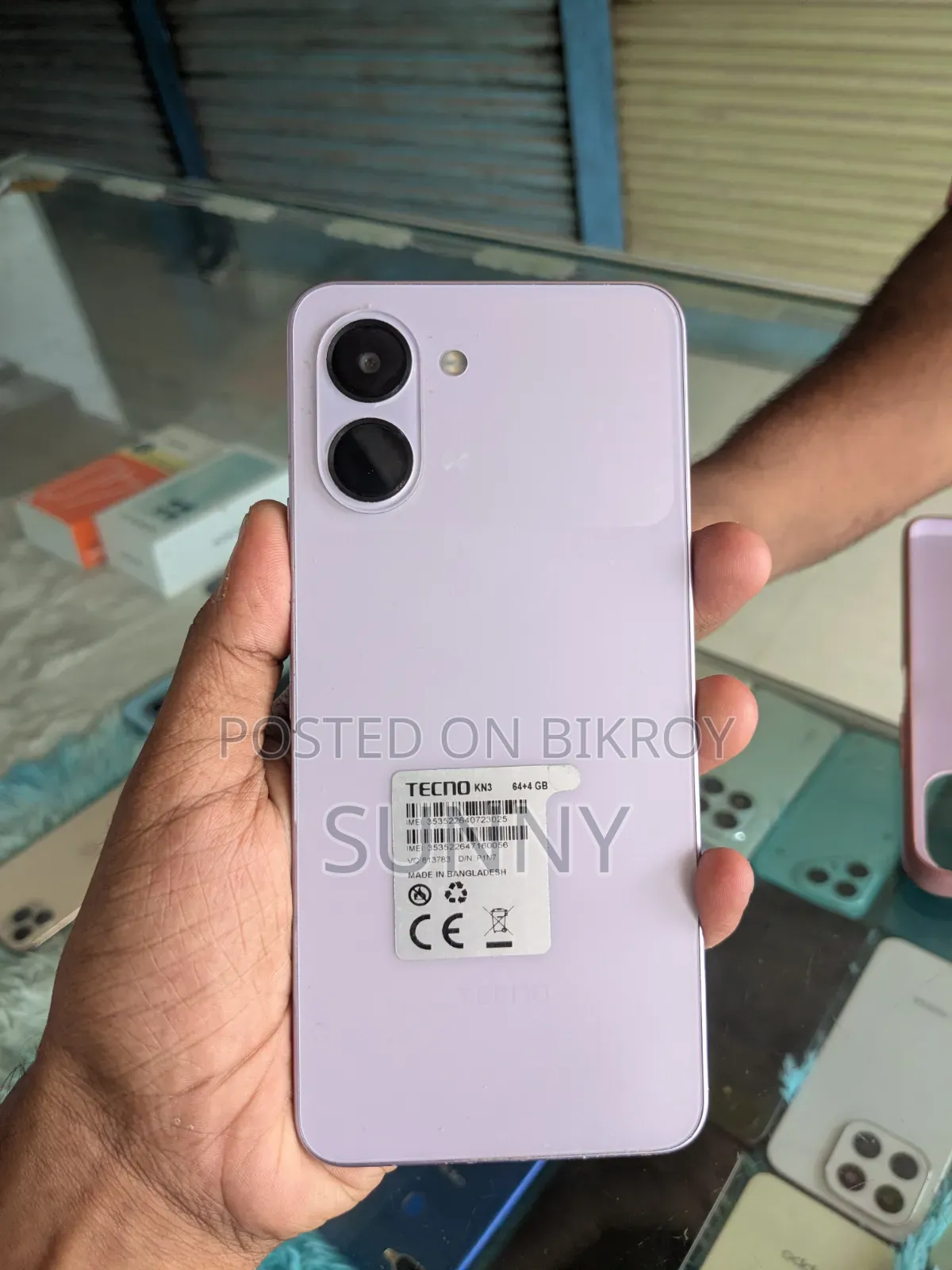 Tecno Spark Go 3 64 GB Purple