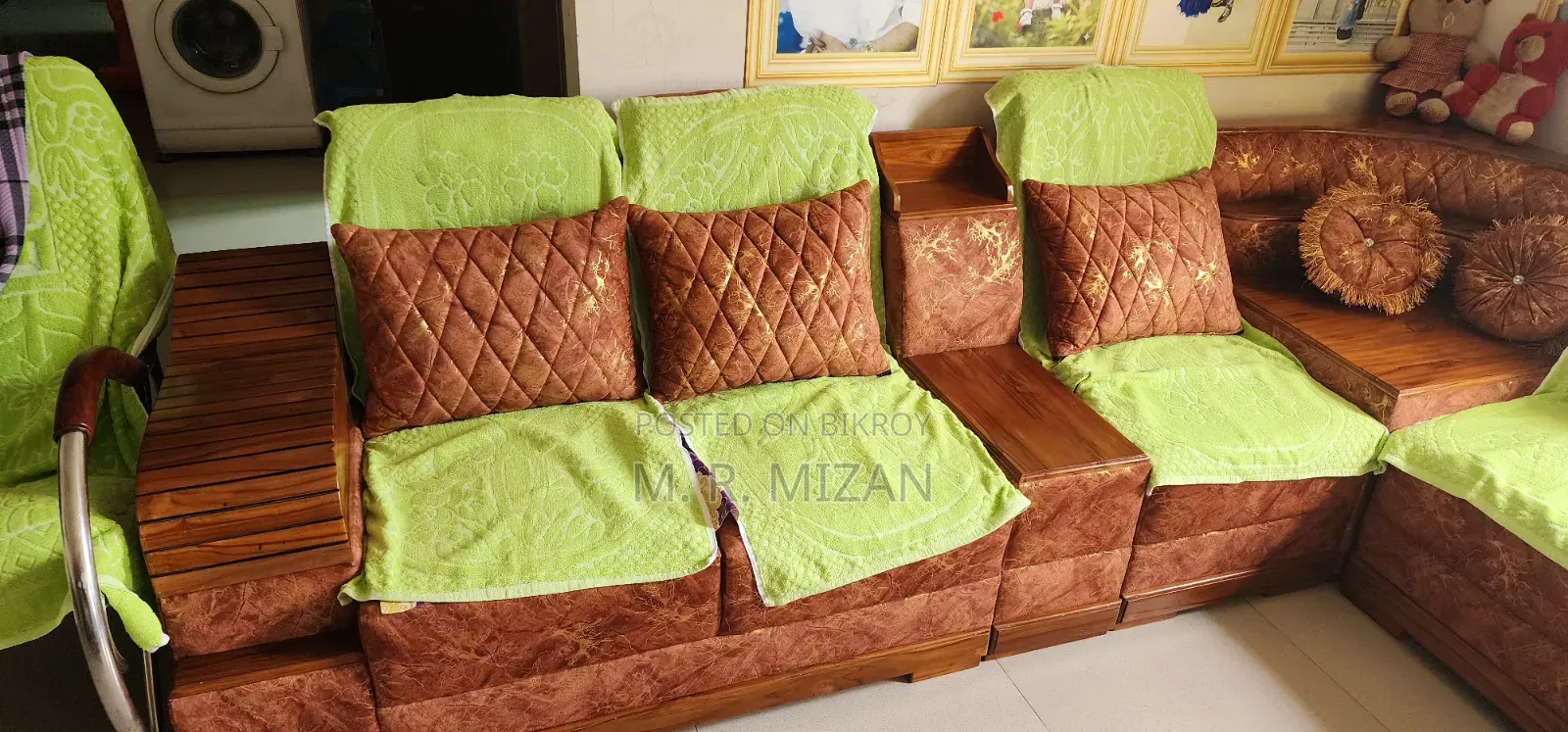 New Corner Sofa Teak Wood