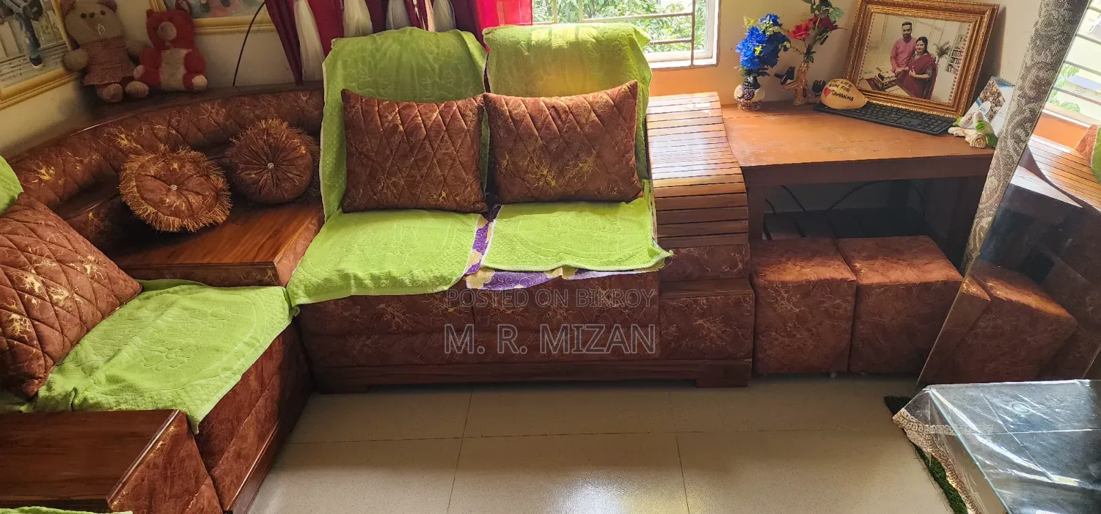 New Corner Sofa Teak Wood
