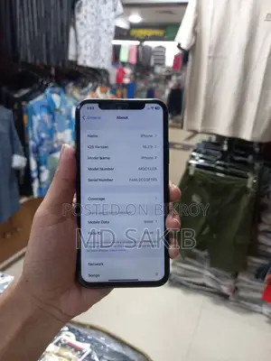 Apple iPhone X 256 GB Black