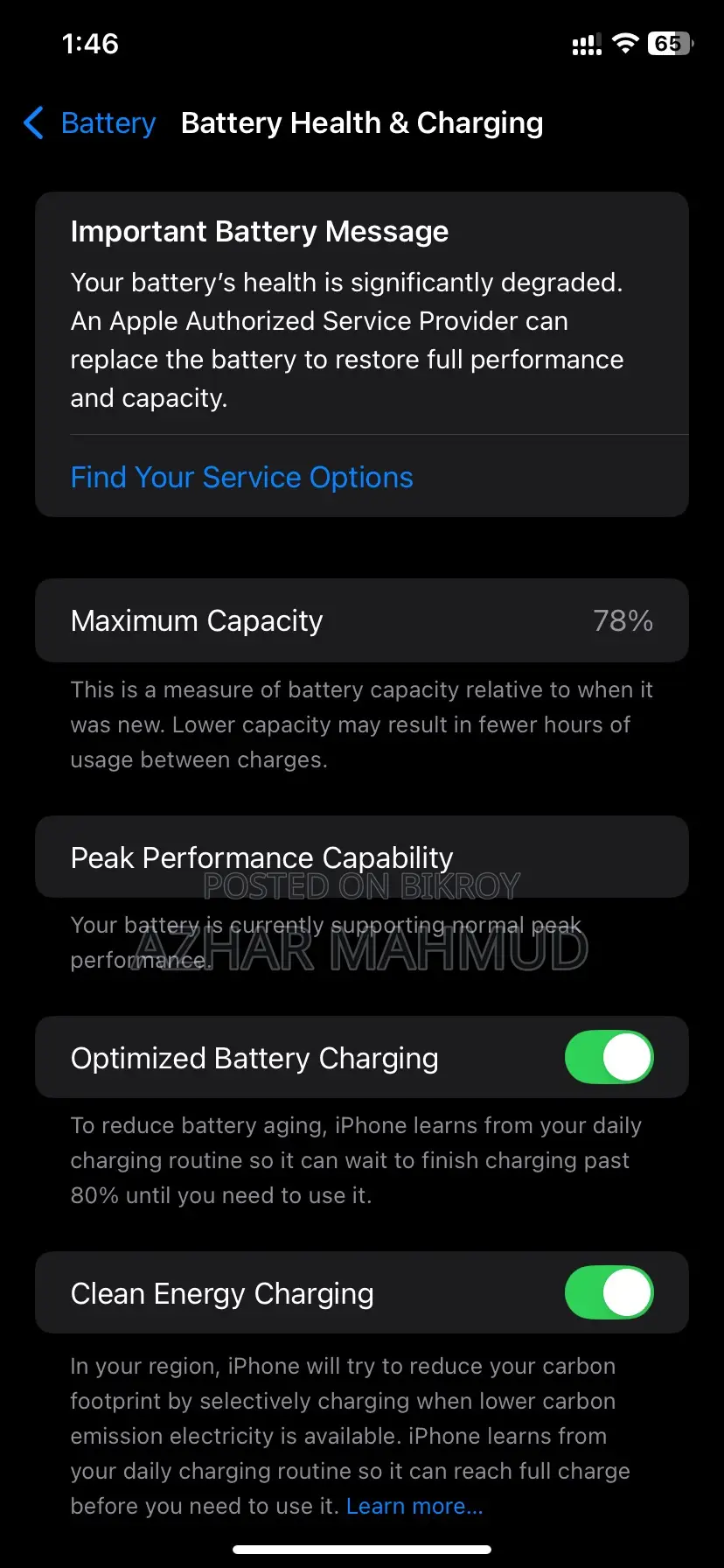 Apple iPhone XR 64 GB Blue