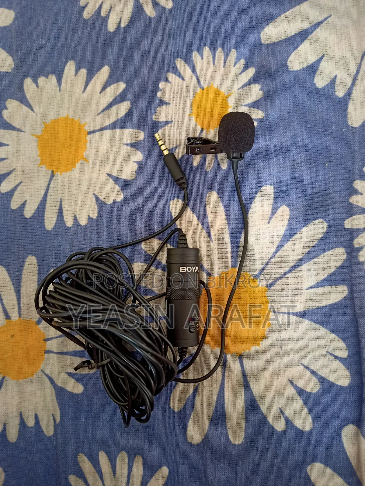 Original Boya by-M1 Lavalier Microphone – Good Condition