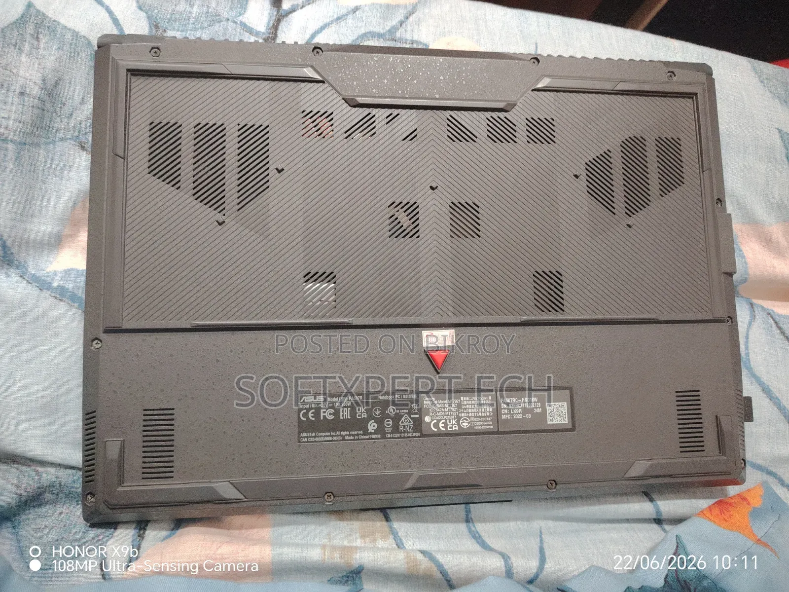 Laptop Asus TUF Gaming A15 16GB AMD Ryzen 7 SSD 512GB