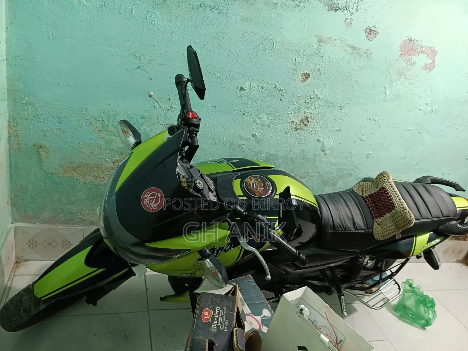 TVS Apache RTR 160 2V 2016 Green