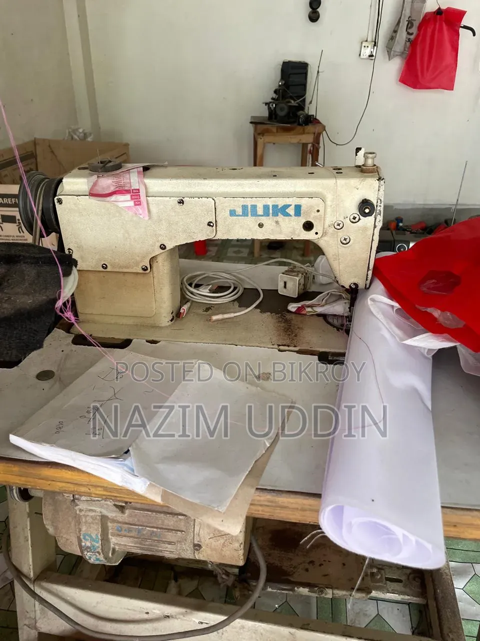 Used Juki Sewing Machine, buy and ride