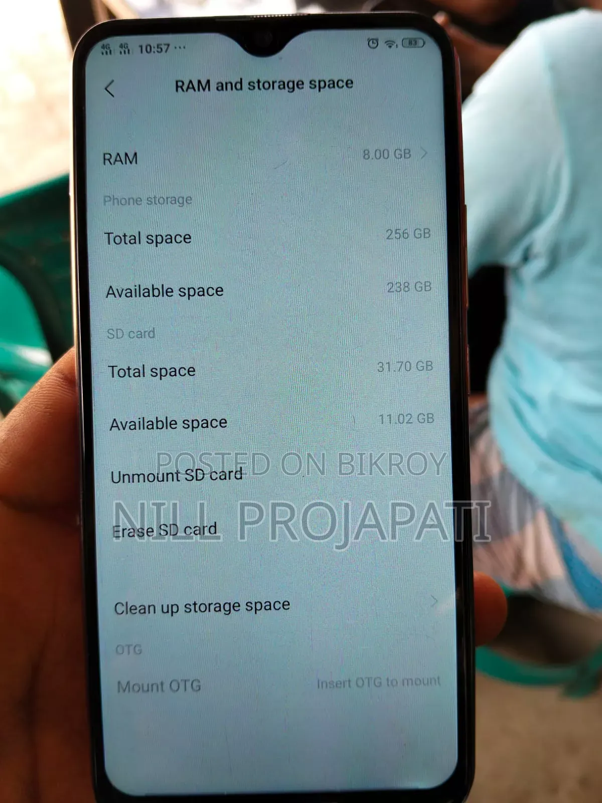 Vivo Y17 256 GB Pink