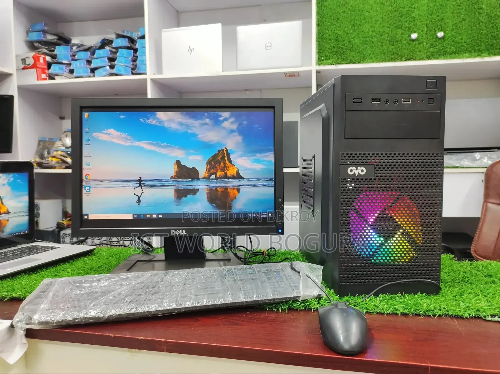 Desktop Computer 4GB Intel Core i3 SSD 128GB