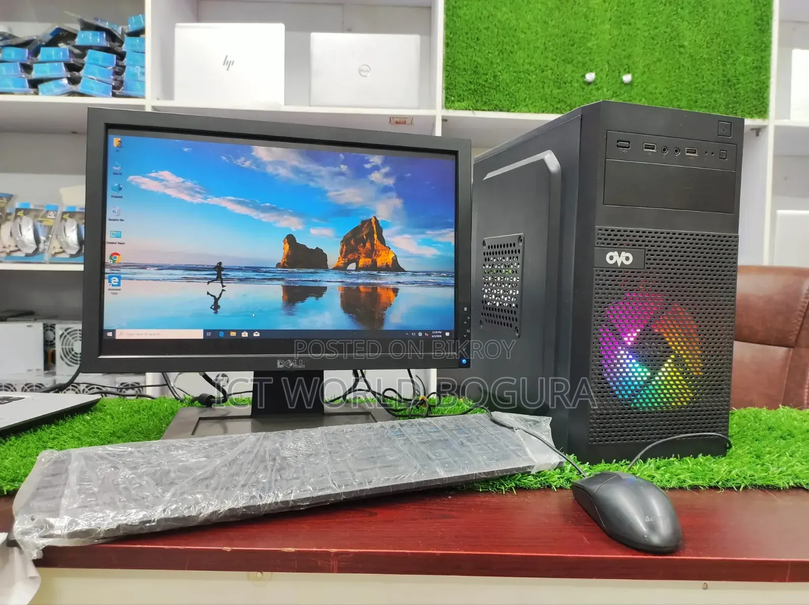 Desktop Computer 4GB Intel Core i3 SSD 128GB