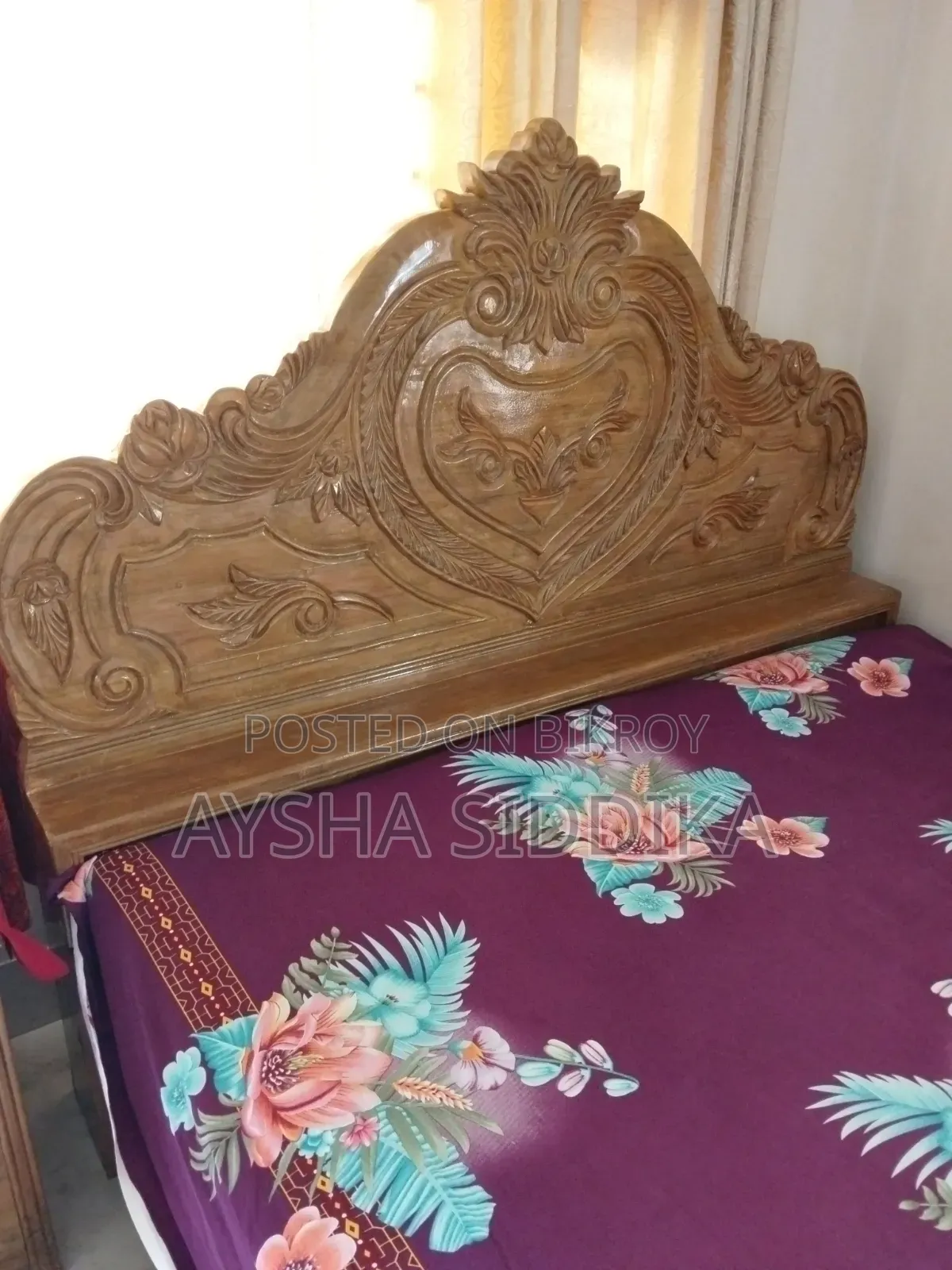সেগুন কাঠের খাট বিক্রি হবে