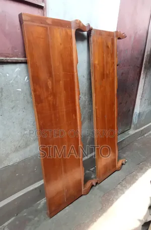 Original Teak Wood Bed (Double Bed)