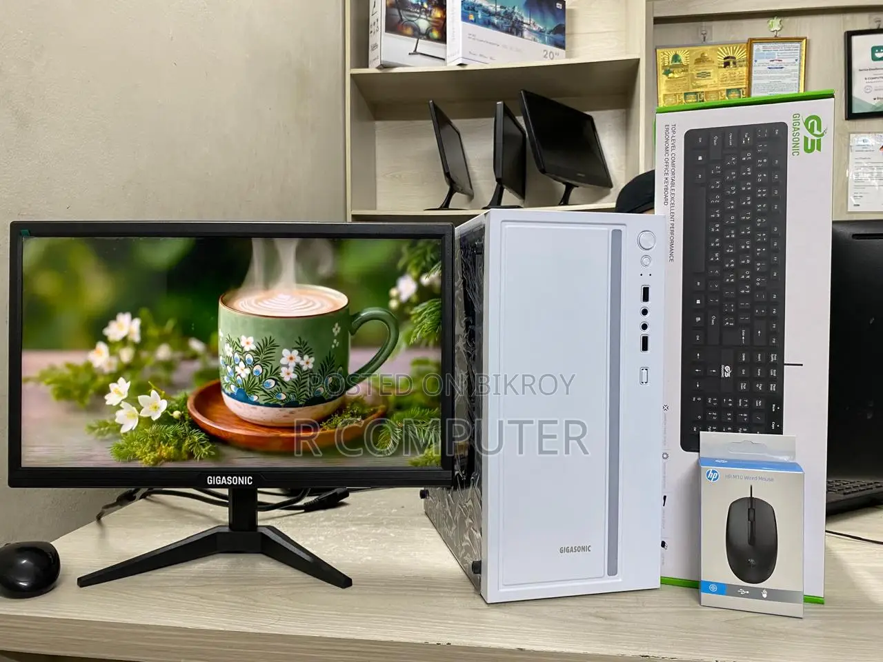 New Desktop Computer 8GB Intel Core I5 SSD 256GB